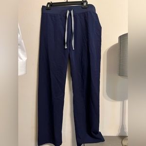 Figs womens scrub bottoms. Navy.